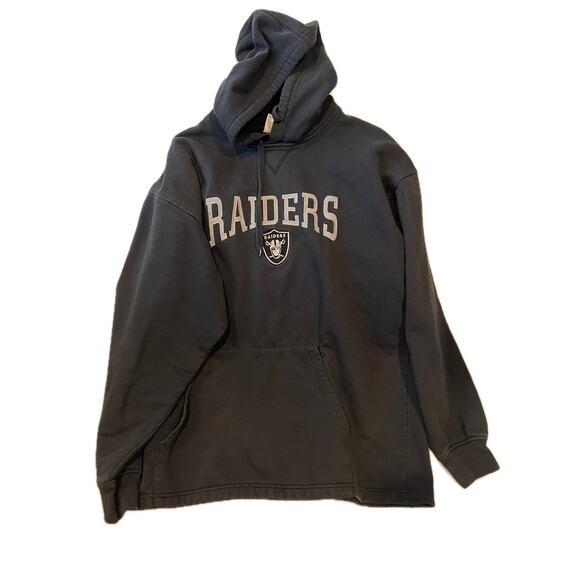NFL Other - NFL Team Raiders Pullover Black Hoodie Mens L